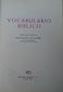 HOJA DATOS: VOCABULARIO BIBLICO, Von Allmen, Jean-Jacques, Ediciones Marova, S.L., Madrid, 1968