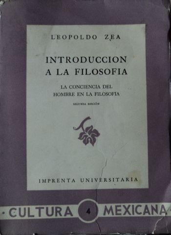 INTRODUCCION A LA FILOSOFIA, LA CONCIENCIA DEL HOMBRE EN LA FILOSOFIA, IMPRENTA UNIVERSITARIA, CULTURA MEXICANA 4, 1960













INTRODUCCION A LA FILOSOFIA, LA CONCIENCIA DEL HOMBRE EN LA FILOSOFIA, LEOPOLDO ZEA, IMPRENTA UNIVERSITARIA, CULTURA MEXIC