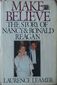 MAKE-BELIEVE, THE STORY OF NANCY&RONALD REAGAN, LAURENCE LEAMER, HARPER & ROW, PUBLISHERS, N.Y., 1983