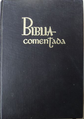 Biblia comentada. Tomo I. EL ANTIGUO, Dr. JUAN STRAUBINGER TESTAMENTO