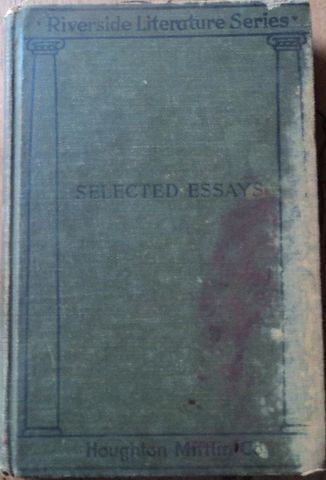 SELECTED ESSAYS,   CLAUDE M. FUESS,   1914