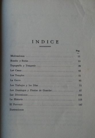 INDICE: YAHUALICA, AGUSTIN YAÑEZ, PRIMERA EDICION, 1946