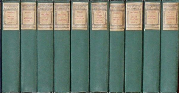 THE WORLD'S GREAT CLASSICS, CHINESE LITERATURE, PERSIAN  LITERATURE, THE SPIRIT OF LAWS V-I y II, HINDU LITERATURE,  BABYLONIAN AND ASSYRIAN, JERUSALEM DELIVERED, CHRONICLES OF ENGLAND, EGYPTIAN LITERATURE, SOLO 9 TOMOS, THE COLONIAL PRESS. 1900 Y 1901